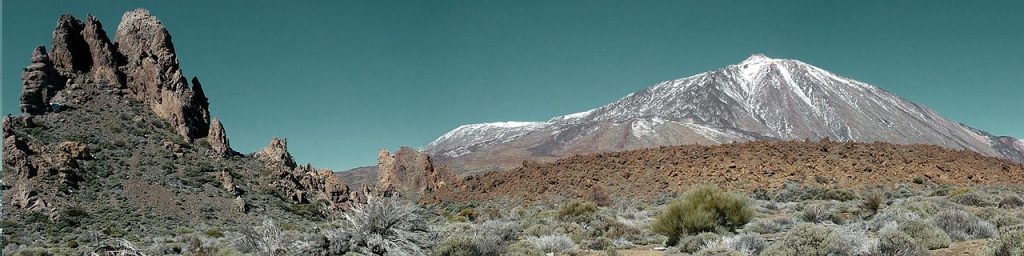 Vista panorámica del Teide